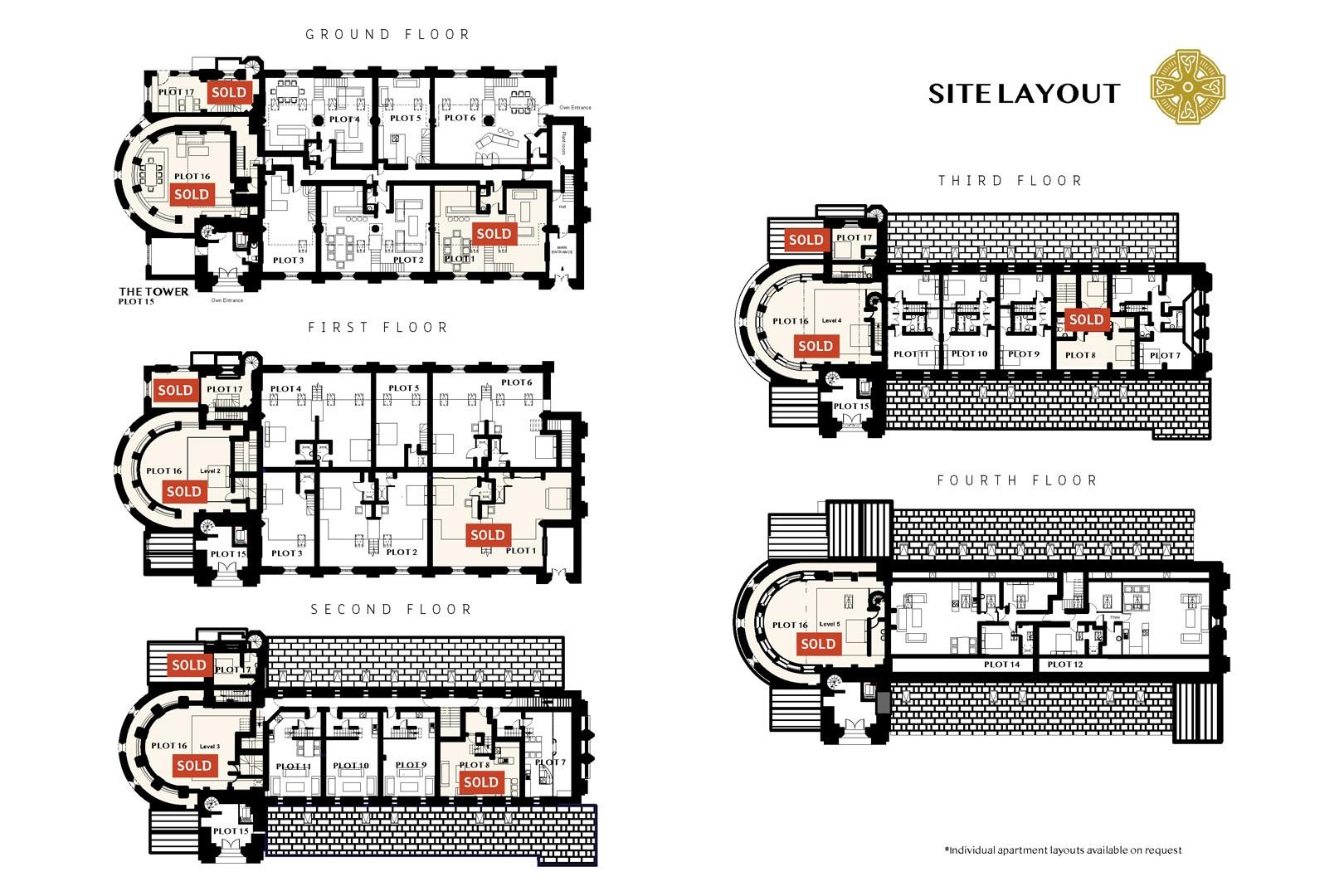 Floorplan for St James Church, City Centre, Cardiff